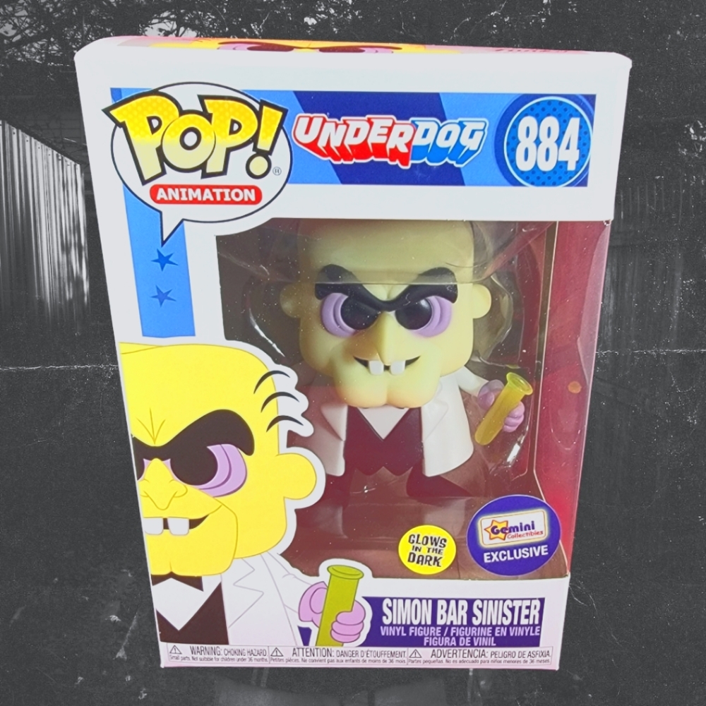 Simon bar sinister gemini exclusive funko # 884 (nib)